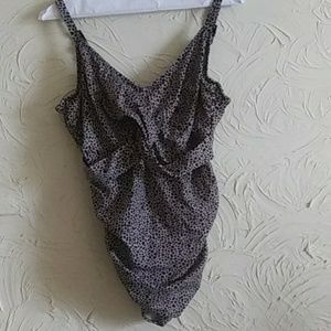 Fantasie animal print one pc swimsuit sz 38FF